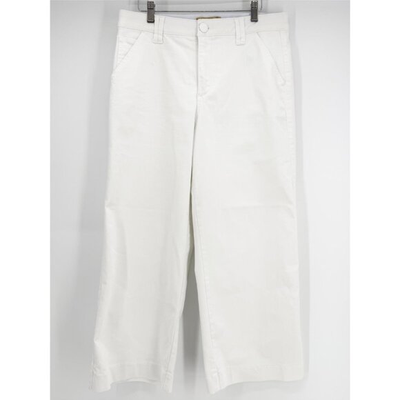 Democracy  "Ab"solution Itty Bitty Bootcut White Jeans SZ 12 B1024KAOWXX - Picture 2 of 11